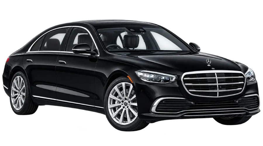 Luxury Mercedes sedan for LGA airport limo service
