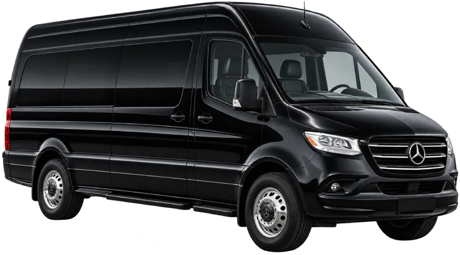 Premium Sprinter van for car service to LGA Airport